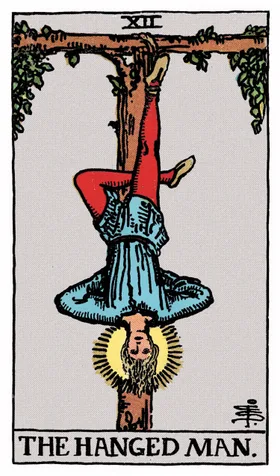 The Hanged Man Tarot card