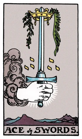 Ace of Swords Tarot card