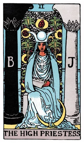 The High Priestess Tarot card