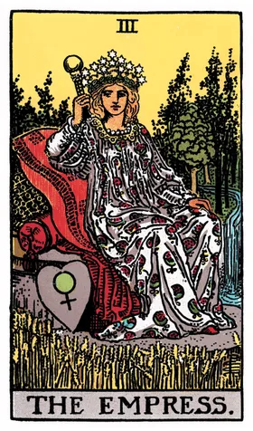 The Empress Tarot card