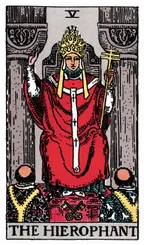The Hierophant — reversed
