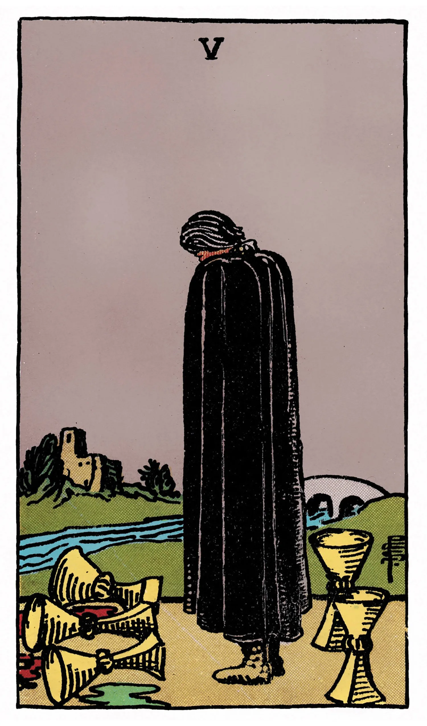 Five of Cups Tarot card