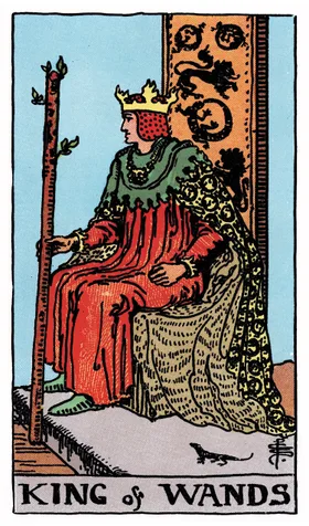 King of Wands Tarot card