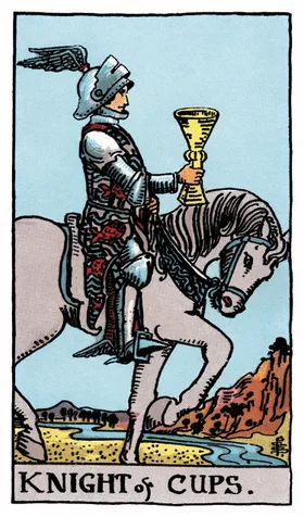 Knight of Cups Tarot card